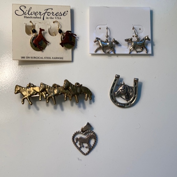 Jewelry - Equestrian Horse Jewelry Set